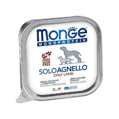 Monge Monoproteico Patè Solo - Vaschette 150 Grammi Per Cani Adulti - 6 Confezioni