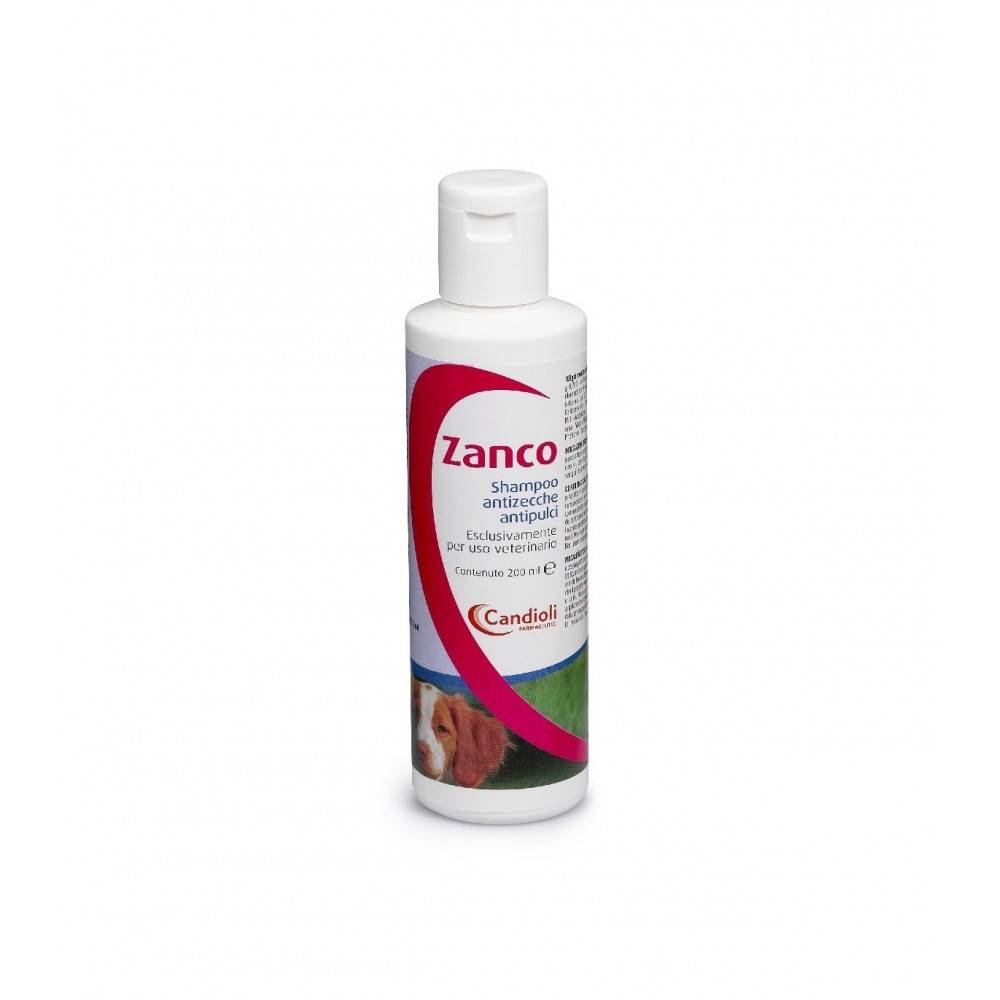 Candioli Zanco Shampoo Antiparassitario 200 ml Per Cani