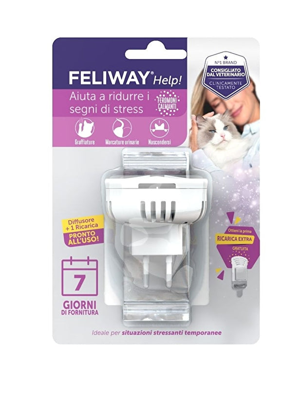 Feliway Help Ceva Vetem Diffusore Con Ricarica Per Gatti (durata 7 giorni)