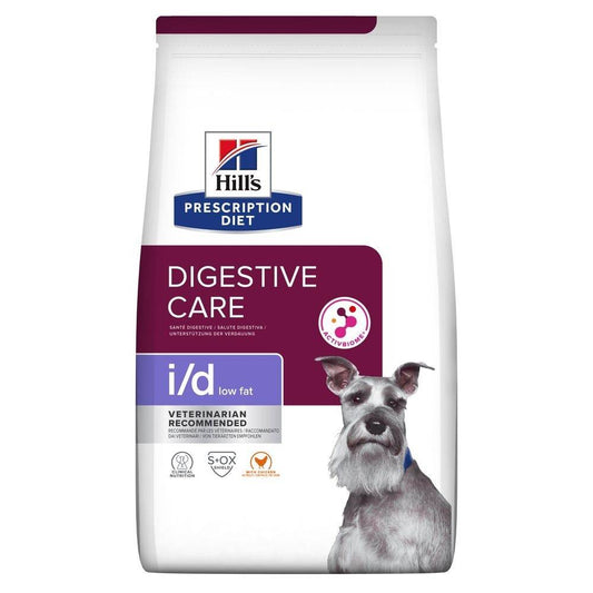 Hill's i/d Low Fat Digestive Care Cibo Secco per Cani Adulti con Problemi Gastrointrestinali