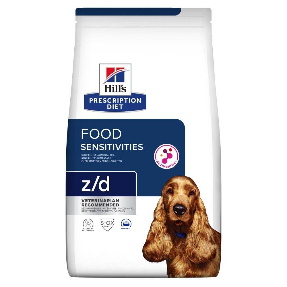 Hill's z/d Food Sensitivities Cibo Secco per Cani Adulti con Intolleranze Alimentari