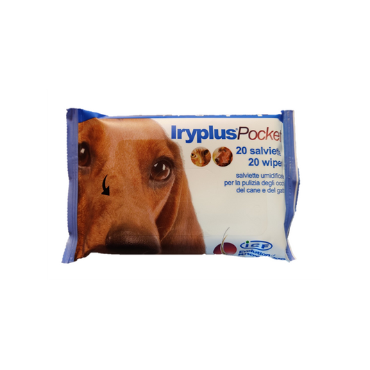 ICF Iryplus Pocket 20 Salviette Per Cani e Gatti