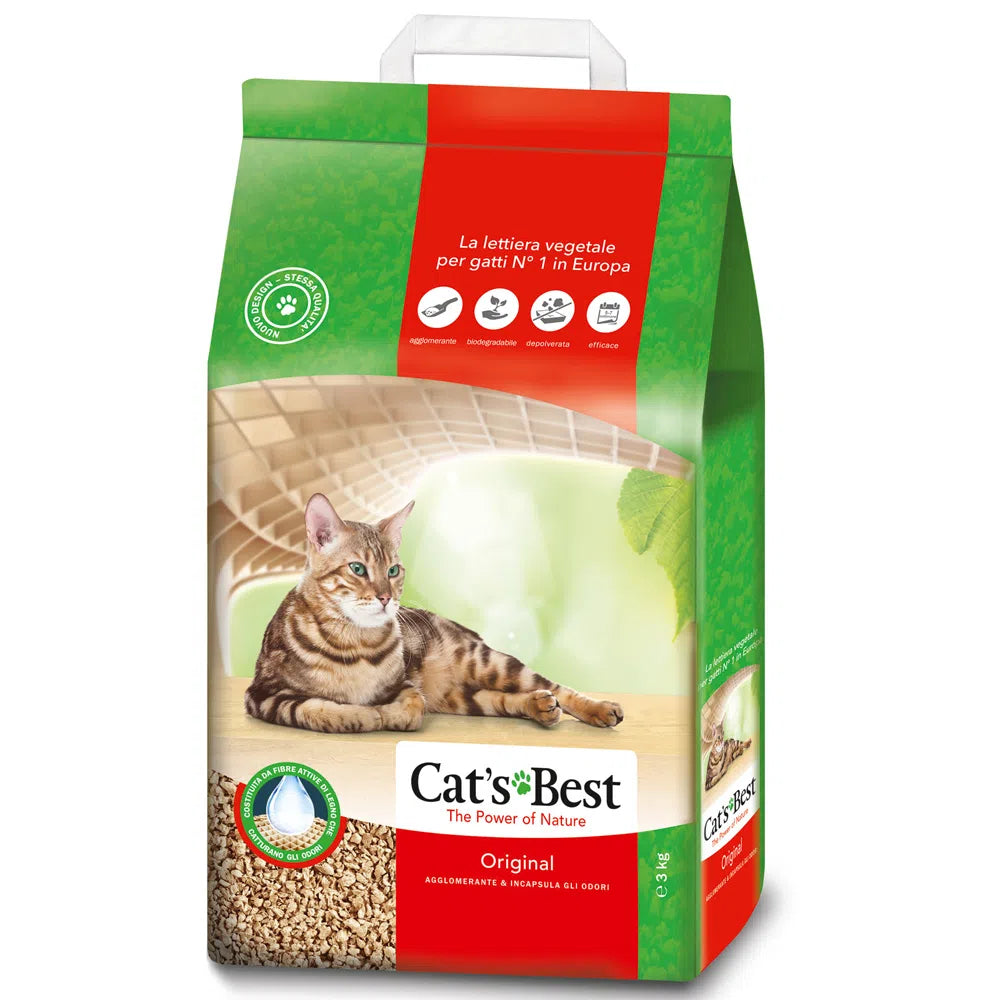 Cat' s Best Original Lettiera Vegetale Per Gatti e Gattini