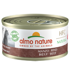 Almo Natural HFC Natural Cibo Umido Per Gatti Adulti - 6 Lattine x 70 Grammi