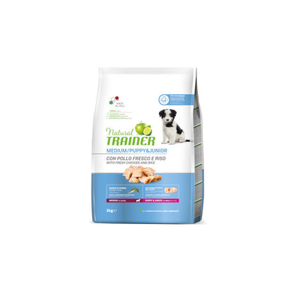 Natural Trainer Medium Puppy & Junior Per cuccioli Di Taglia Media