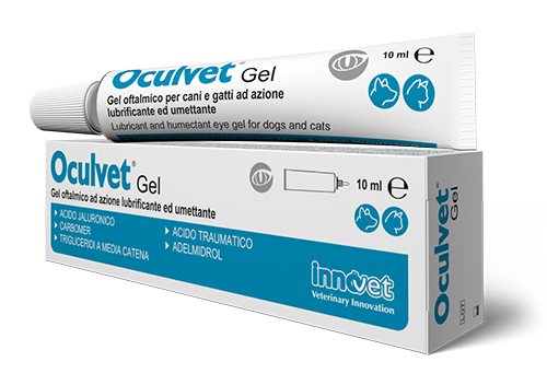 Innovet Oculvet Gel Oftalmico 10 ml Ad Azione Lubrificante Ed Umettante Per Cani e Gatti