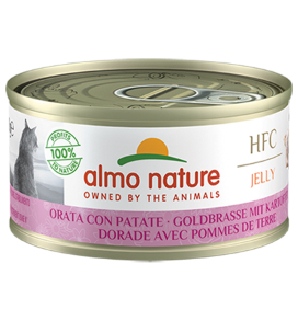 Almo Natural HFC Natural Cibo Umido Per Gatti Adulti - 6 Lattine x 70 Grammi