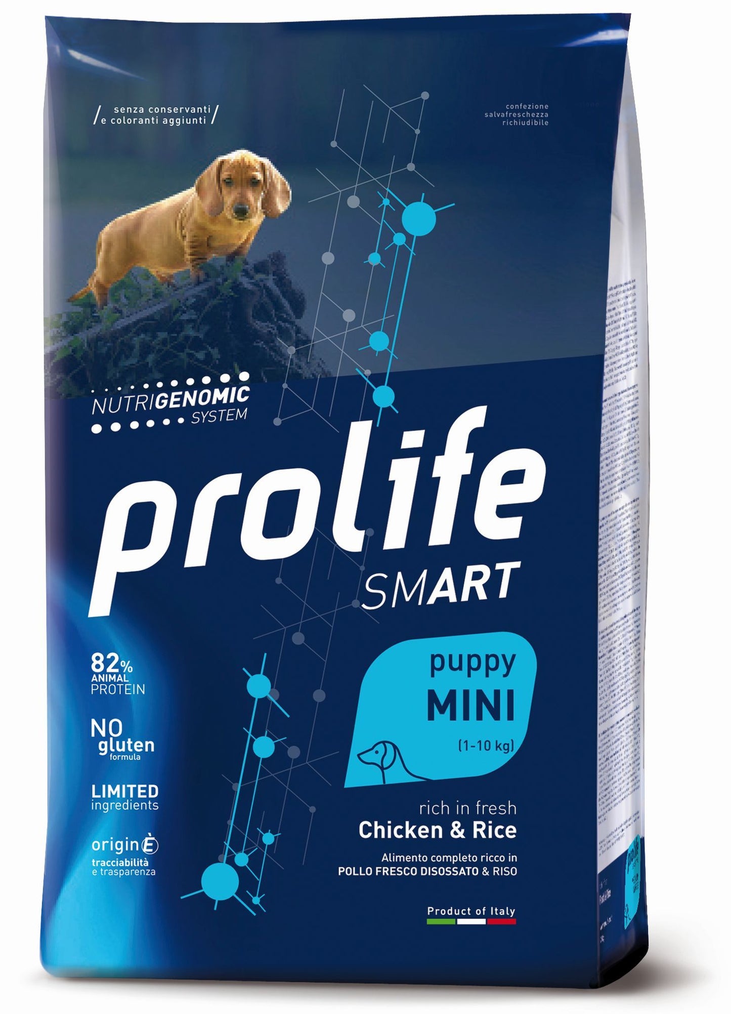 Prolife Smart Puppy Pollo e Riso Mini Per Cuccioli Taglia Piccola