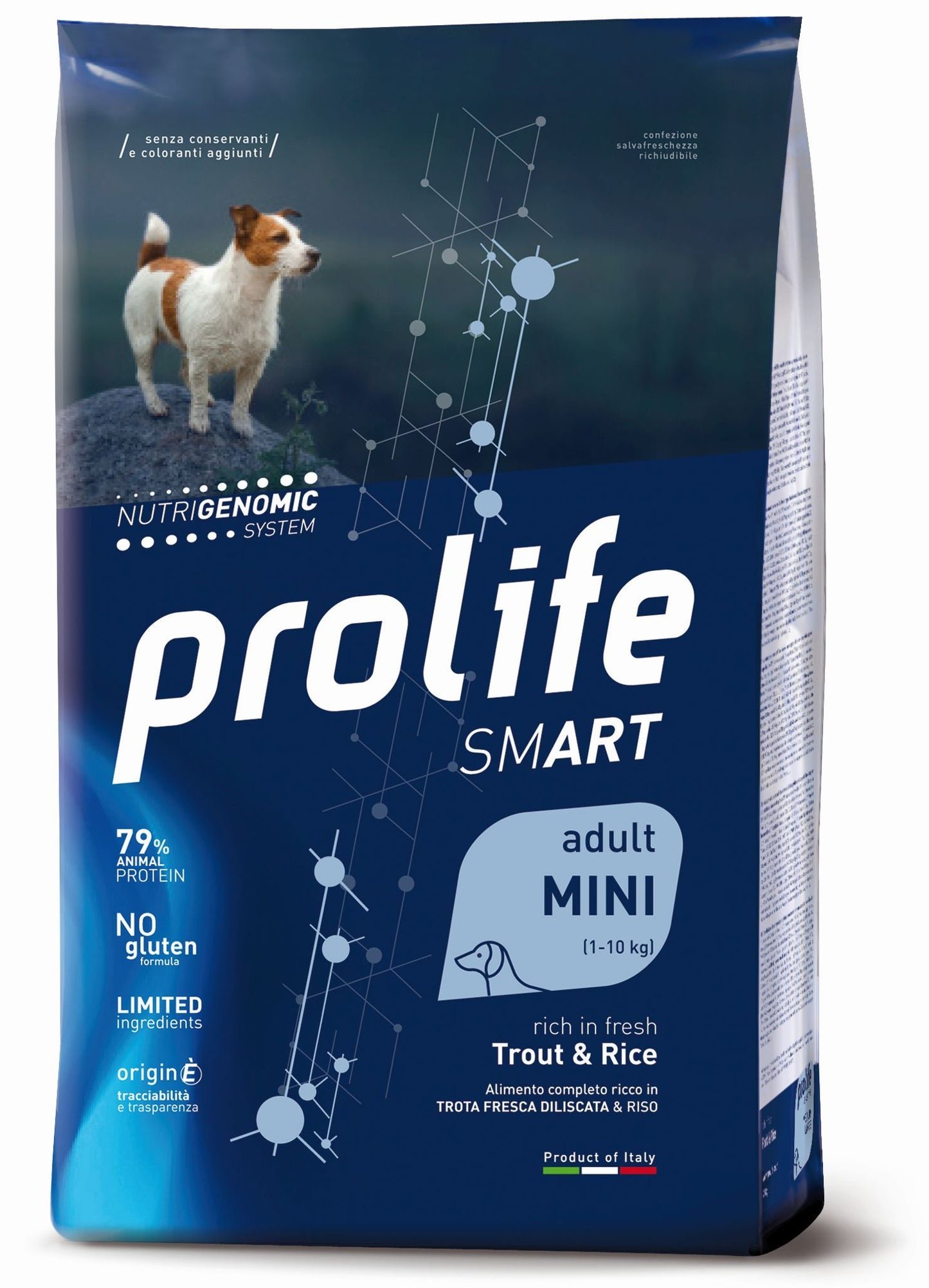 Prolife Smart Adult Trota e Riso Small Per Cani Adulti Taglia Piccola