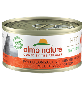 Almo Natural HFC Natural Cibo Umido Per Gatti Adulti - 6 Lattine x 70 Grammi