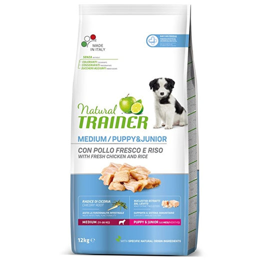 Natural Trainer Medium Puppy & Junior Per cuccioli Di Taglia Media