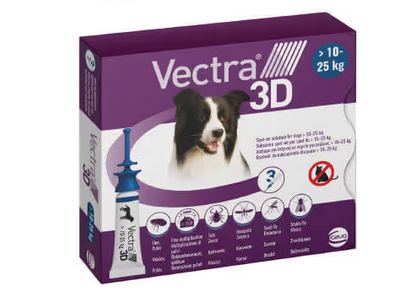 Vectra 3D Antiparassitario Completo Per Cani - 3 Fialette