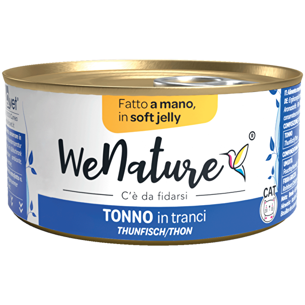 We Nature Soft Jelly 85 Grammi Cibo Umido per Gatti Adulti - 6 lattine