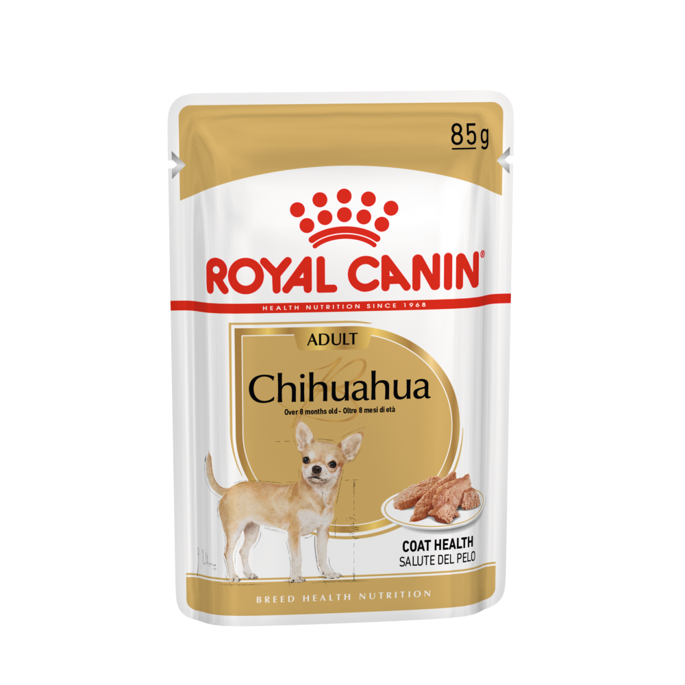 Royal Canin Chihuahua 85 Grammi Cibo Umido per Cane Adulto - 12 bustine