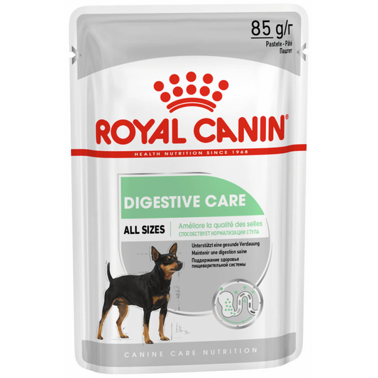 Royal Canin Digestive Care 85 Grammi Cibo Umido per Cani Adulti di Tutte le Taglie - 12 bustine