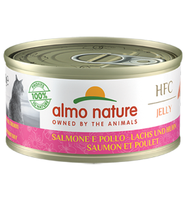 Almo Natural HFC Natural Cibo Umido Per Gatti Adulti - 6 Lattine x 70 Grammi