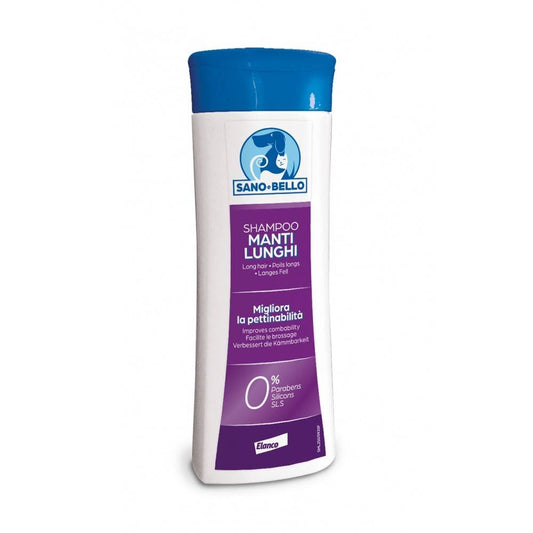 Sano & Bello Shampoo Per Cani Manti Lunghi 250 ml