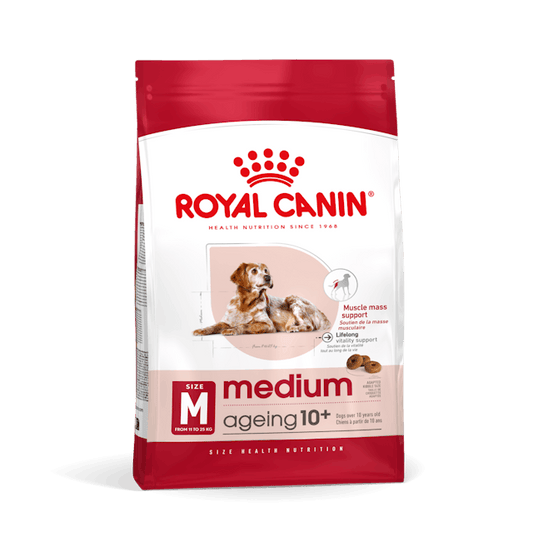 Royal Canin Medium Ageing 10+ Cibo Secco per Cani Anziani di Taglia Media