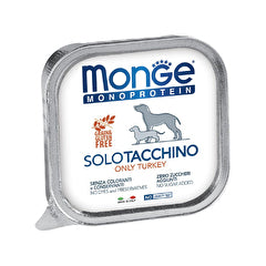 Monge Monoproteico Patè Solo - Vaschette 150 Grammi Per Cani Adulti - 6 Confezioni