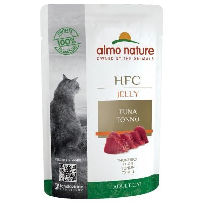 Almo Nature HFC Jelly 55 Grammi Cibo Umido Per Gatti Adulti - 12 Bustine