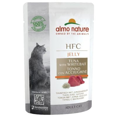 Almo Nature HFC Jelly 55 Grammi Cibo Umido Per Gatti Adulti - 12 Bustine