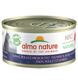 Almo Natural HFC Natural Cibo Umido Per Gatti Adulti - 6 Lattine x 70 Grammi