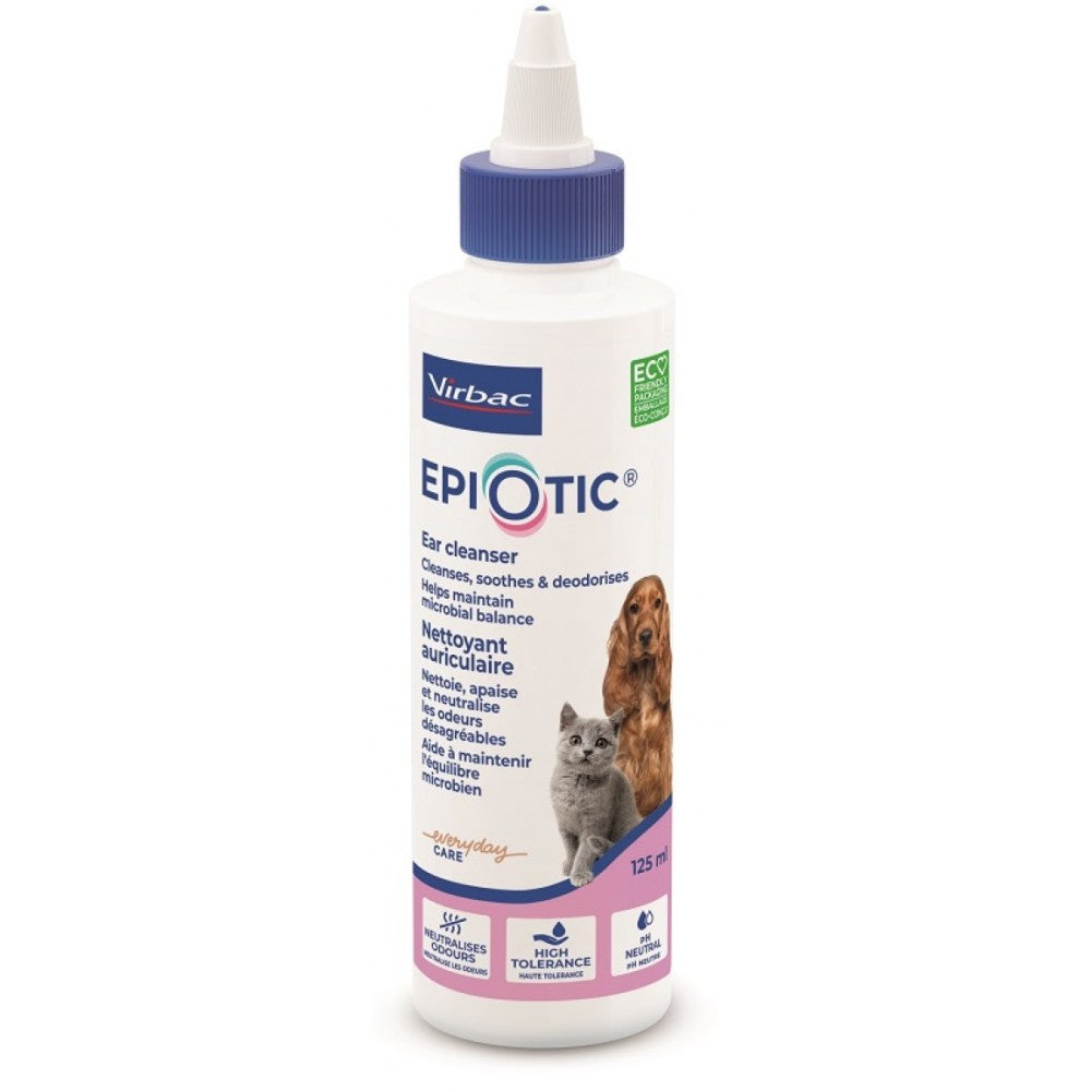 Virbac Epiotic Detergente Auricolare 125 ml Per Cani e Gatti