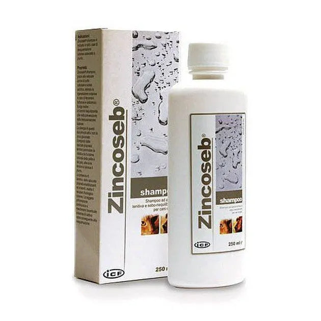 ICF Zincoseb Shampoo 250 ml Per Cani e Gatti